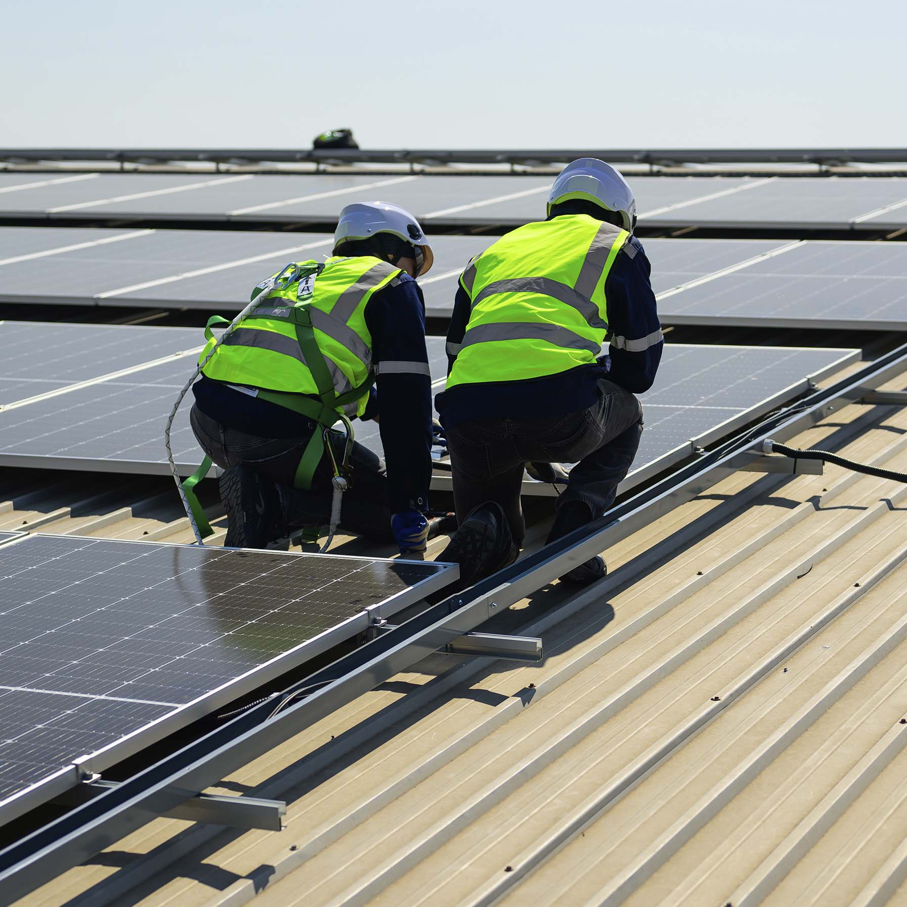 Montering Af Solceller På Tage